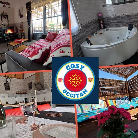 Le Cosy Occitan Chaleureuse Independante Baignoire Terrasse Jardin