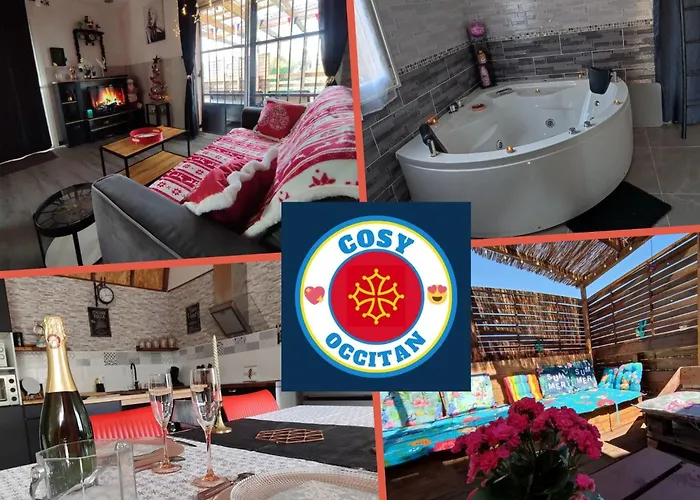 Le Cosy Occitan Chaleureuse Indépendante Baignoire Terrasse Jardin