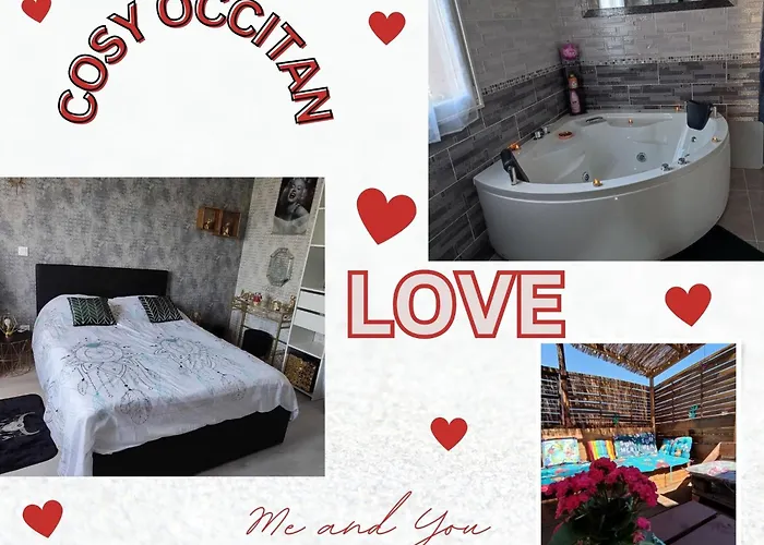 Сasa de vacaciones Le Cosy Occitan Chaleureuse Indépendante Baignoire Terrasse Jardin *